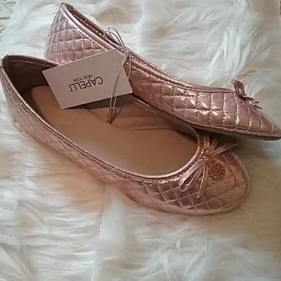 Capelli of New York Shoes - Capelli New York Quilted Bow Flats NWT